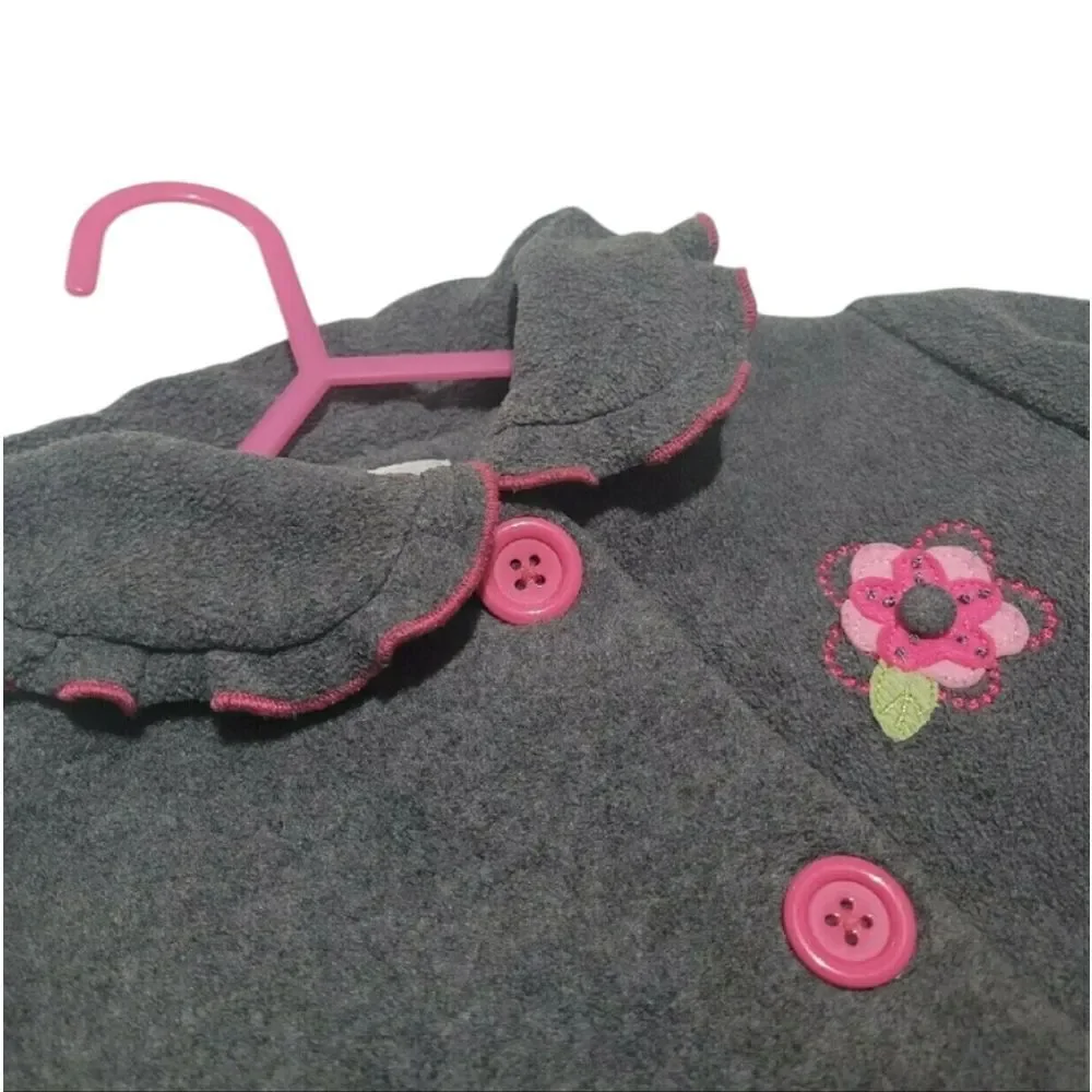 Girls coat & matching hat